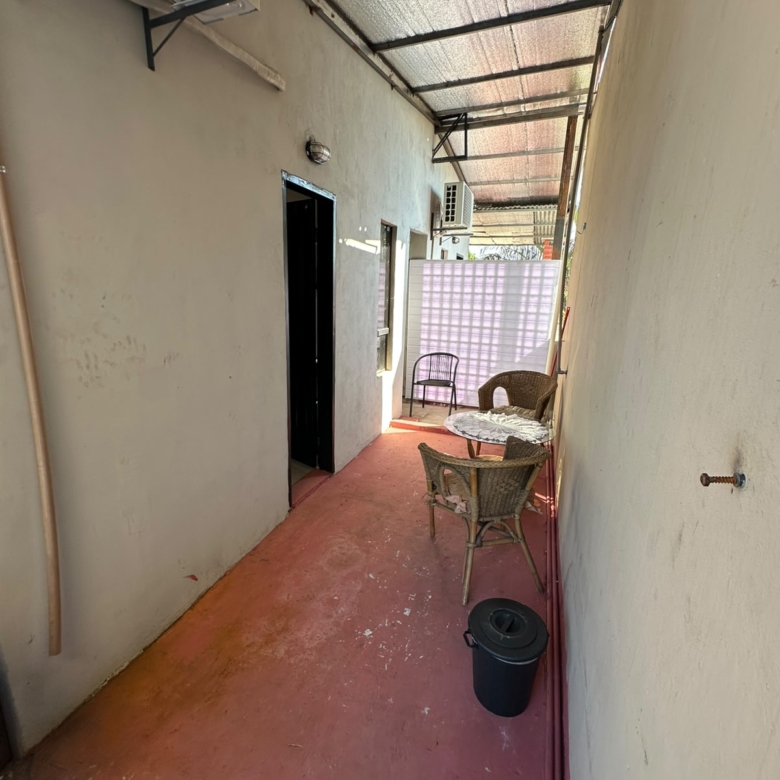 Duplex mobiliado